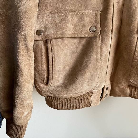 Vintage Rare Heavyweight Rage %100 Genuine Leather Jacket - Picture 2 of 7